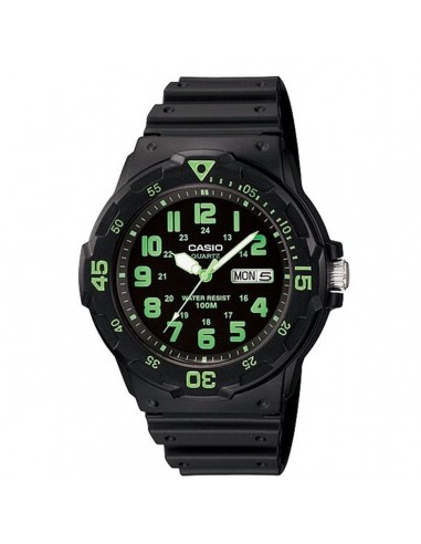 Montre Homme Casio SPORT Noir brillant des détails fins