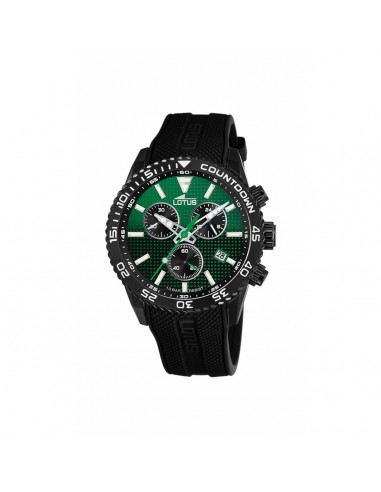 Montre Homme Lotus 18672/B Noir Vert vente chaude votre 