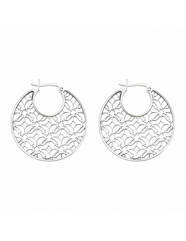 Boucles d´oreilles Femme Police PJ25593ESS.01 Acier inoxydable 3 cm pas cheres