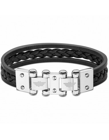 Bracelet Homme Police PEAGB2211622 Cuir 19 cm français