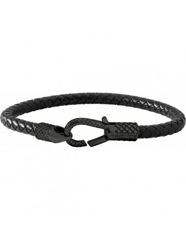 Bracelet Homme Police PJ26491BLB.02 Cuir 19 cm livraison gratuite