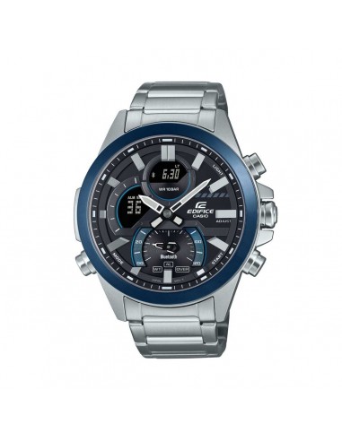 Montre Homme Casio ECB-30DB-1A9EF Noir Argenté destockage