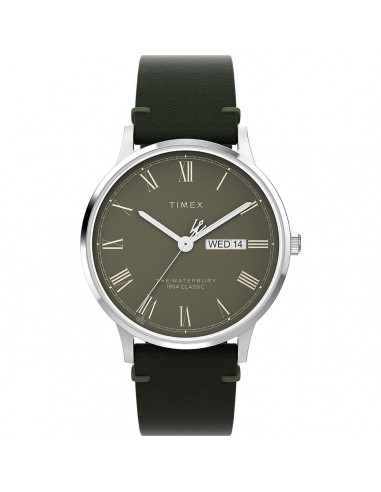 Montre Homme Timex THE WATERBURY Vert (Ø 40 mm) En savoir plus