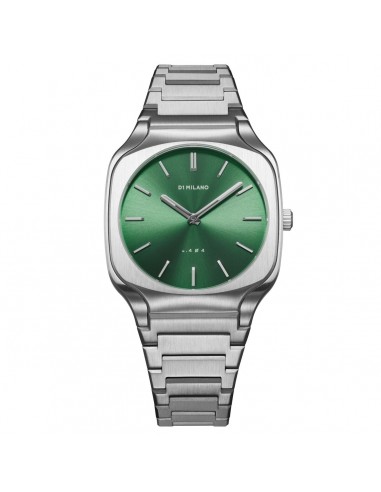 Montre Homme D1 Milano EDEN Vert Argenté (Ø 37 mm) basket pas cher