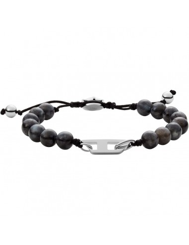 Bracelet Homme Diesel BEADS Acier inoxydable ou a consommer sur place