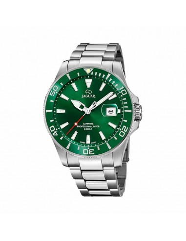 Montre Homme Jaguar J860/B Vert Argenté une grave pollution 